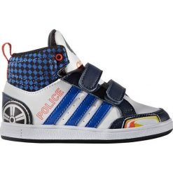 Buciki niemowlęce: BUTY ADIDAS HOOPS CMF MID INF AW4128