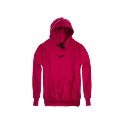 Bluza Hoodie Classic Carmin. Czerwone bluzy damskie marki Harp Team, xxl, z nadrukiem, z bawełny, z długim rękawem, długie. Za 229,00 zł.
