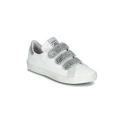 Buty Meline SCRATCHI. Białe trampki i tenisówki damskie Meline, bez wzorów, bez zapięcia. Za 479,00 zł.