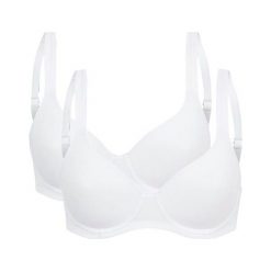 Cellbes Biustonosz Sara 2 Pack biały female biały 80D. Białe biustonosze sportowe damskie Cellbes, bez wzorów. Za 159,00 zł.