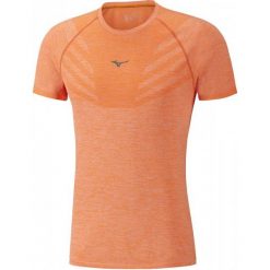 Mizuno Koszulka Sportowa Tubular Helix Tee Clown Fish M. Pomarańczowe bez kategorii marki Mizuno, m, na fitness i siłownię. W wyprzedaży za 117,00 zł.