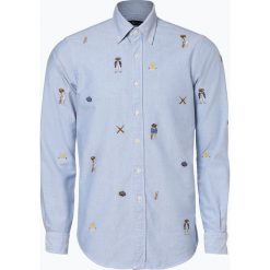 Polo Ralph Lauren - Koszula męska, niebieski. Niebieskie koszule męskie Polo Ralph Lauren, m, z haftami, klasyczne, polo, bez rękawów. Za 719,95 zł.