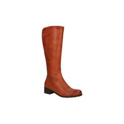 Kozaki Karino KOZAKI 0807/005-F. Czerwone buty zimowe damskie marki Karino. Za 199,99 zł.
