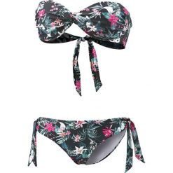 Bikini: Bikini w kolorze czarnym ze wzorem