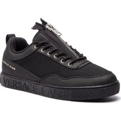 Sneakersy VERSACE JEANS - E0YTBSF6 70925 899. Czarne sneakersy męskie Versace Jeans, na co dzień, bez wzorów, z jeansu, bez zapięcia. Za 779,00 zł.