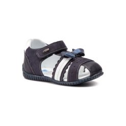 LASOCKI KIDS CI12-GORKY-23. Niebieskie sandały dziewczęce Lasocki Kids, ze skóry, bez zapięcia. Za 99,99 zł.