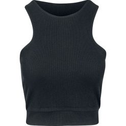 Urban Classics Ladies Squared Short Top Top damski czarny. Czarne bluzki damskie marki Urban Classics, l, bez wzorów, z okrągłym kołnierzem. Za 54,90 zł.