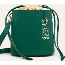 Nobo - Torebka. Zielone kuferki damskie Nobo, w paski, z poliesteru, na ramię, bez dodatków. W wyprzedaży za 149,90 zł.