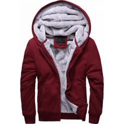 Męska bluza ROB BORDO. Czerwone bluzy męskie Męska bluza ROB BORDO, xl, bez wzorów, bez kołnierzyka, bez rękawów, bez kaptura. W wyprzedaży za 69,00 zł.