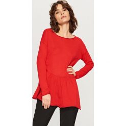 Sweter z falbaną - Czerwony. Czerwone bez kategorii Reserved, s. Za 59,99 zł.