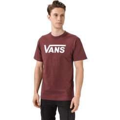 Vans Koszulka Czerwony Brązowy. Czerwone podkoszulki męskie Vans, l, z nadrukiem, z bawełny, z krótkim rękawem. Za 128,95 zł.