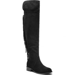Muszkieterki SERGIO BARDI - Figino FW127363718RB 801. Czarne kozaki damskie Sergio Bardi, ze skóry, bez obcasa, na obcasie, bez zapięcia. W wyprzedaży za 299,00 zł.