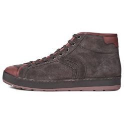 Geox Tenisówki Męskie Ariam 41 Brązowy. Pomarańczowe trampki męskie Geox, bez wzorów, z materiału, bez zapięcia. W wyprzedaży za 397,00 zł.