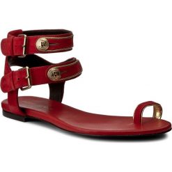 Chodaki damskie: Japonki PIERRE BALMAIN - SF601 S26 590 Red Vintage
