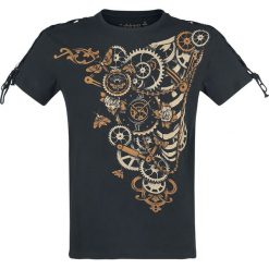 Gothicana by EMP The Cruel Intentions Of Time T-Shirt czarny. Czarne koszulki męskie marki Gothicana by EMP, xl, z nadrukiem, z okrągłym kołnierzem. Za 121,90 zł.
