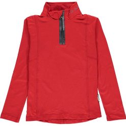 Koszulka funkcyjna w kolorze czerwonym. Czerwone t-shirty chłopięce Peak Mountain Kids, bez wzorów, z materiału, bez rękawów. W wyprzedaży za 79,95 zł.