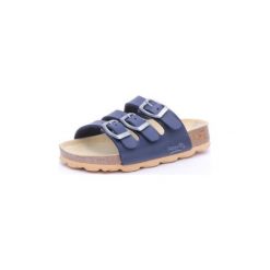 Superfit Boys Kapcie ocean - niebieski - Gr.Moda (2 - 6 lat). Niebieskie buciki niemowlęce Superfit, z materiału, bez zapięcia. Za 109,00 zł.