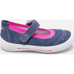 Superfit - Baleriny dziecięce. Różowe baleriny damskie zamszowe marki Superfit. W wyprzedaży za 179,90 zł.