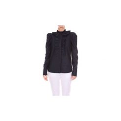 Koszule Stella Mc Cartney 511530SJA01. Niebieskie koszule damskie Stella Mc Cartney, bez wzorów, bez kołnierzyka, bez rękawów. Za 1300,96 zł.