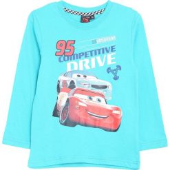Miętowa Koszulka Long Race. Zielone t-shirty chłopięce marki Born2be. Za 29,99 zł.