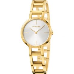 Calvin Klein Cheers Zegarek Złoty. Żółte zegarki damskie Calvin Klein, złote. Za 1513,95 zł.