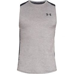 Under Armour Raid 2.0 SL Tee 1306433-019. Szare t-shirty męskie Under Armour, xxl, bez wzorów, z elastanu, bez kołnierzyka. W wyprzedaży za 99,99 zł.