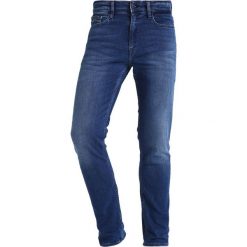Spodnie męskie: Calvin Klein Jeans SKINNY TRUE MID Jeansy Slim Fit blue denim