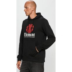 Element - Bluza. Czarne bluzy męskie Element, s, z nadrukiem, z bawełny, z kapturem, bez rękawów, z kapturem. Za 269,90 zł.
