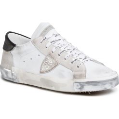 Sneakersy PHILIPPE MODEL - Foxy PRLU MA02 Blanck Argent. Białe sneakersy męskie Philippe Model, bez zapięcia. Za 1349,00 zł.