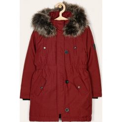 Kids Only - Parka dziecięca 116-164 cm. Niebieskie kurtki dziewczęce Kids Only, bez wzorów, z poliesteru, długie, z kapturem. W wyprzedaży za 199,90 zł.