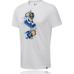 Koszulka męska Reebok CREW DP6188. Koszulki męskie Reebok, m, bez wzorów, z bawełny, bez kołnierzyka, bez rękawów. Za 99,00 zł.