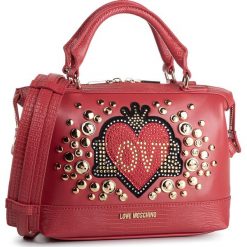 Torebka LOVE MOSCHINO - JC4107PP18LT0500 Rosso. Czerwone torebki klasyczne damskie Love Moschino, bez wzorów, ze skóry ekologicznej, klasyczne, bez dodatków. Za 999,00 zł.
