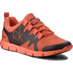 Sneakersy CALVIN KLEIN JEANS - Murphy SE8525 Orange/Black. Pomarańczowe sneakersy męskie Calvin Klein Jeans, na sznurówki. W wyprzedaży za 329,00 zł.