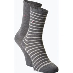 Tommy Hilfiger - Skarpety damskie pakowane po 2 szt., szary. Szare skarpetki damskie marki TOMMY HILFIGER, z dżerseju. Za 54,95 zł.