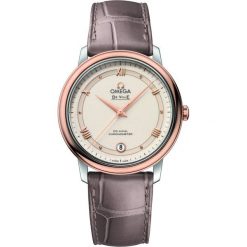 ZEGAREK OMEGA De Ville Prestige Co-Axial. Brązowe zegarki męskie marki OMEGA, szklane. Za 17300,00 zł.