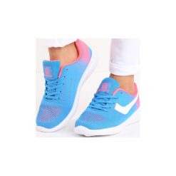 Niebieskie Buty Sportowe Fabulous. Niebieskie buty sportowe damskie marki Born2be, z materiału. Za 79,99 zł.