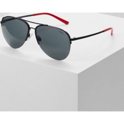Polo Ralph Lauren Okulary przeciwsłoneczne shiny black/gray. Czarne okulary przeciwsłoneczne damskie aviatory Polo Ralph Lauren. Za 609,00 zł.