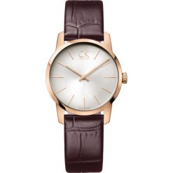 Calvin Klein City Zegarek Brązowy Złoty. Żółte zegarki damskie Calvin Klein, złote. Za 1191,95 zł.