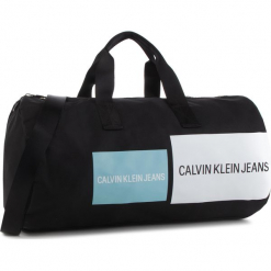 Torba CALVIN KLEIN JEANS - Sport Essential Barrel K40K4008891 910. Czarne torebki klasyczne damskie Calvin Klein Jeans, z jeansu. Za 449,00 zł.