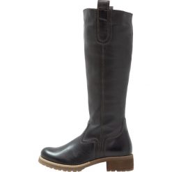 Pier One Śniegowce black. Czarne buty zimowe damskie Pier One, z materiału. Za 419,00 zł.