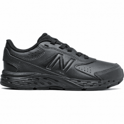 New Balance YE680BB. Buciki niemowlęce New Balance, ze skóry, na sznurówki. Za 269,99 zł.