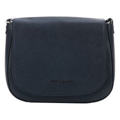Justbag Torebka Damska 3385 Dark Blue. Niebieskie torebki klasyczne damskie marki Justbag, bez wzorów, bez dodatków. W wyprzedaży za 160,00 zł.