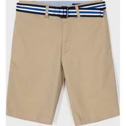 Polo Ralph Lauren - Szorty dziecięce 134-158 cm. Spodenki chłopięce Polo Ralph Lauren, w paski, z elastanu, casualowe. W wyprzedaży za 199,90 zł.
