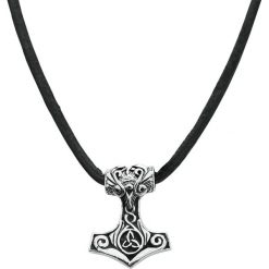 Łańcuszki męskie: etNox Magic and Mystic Small Thor's Hammer Wisiorek + Rzemyk standard