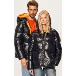 After Label - Kurtka puchowa. Niebieskie kurtki damskie After Label, s, bez wzorów, z materiału, krótkie. Za 2479,00 zł.