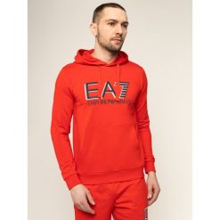 Bluza EA7 Emporio Armani 3HPM62 PJ05Z 1451. Czerwone bluzy męskie EA7 Emporio Armani, xl, bez wzorów, z bawełny, bez kołnierzyka, bez rękawów, bez kaptura. W wyprzedaży za 339,00 zł.