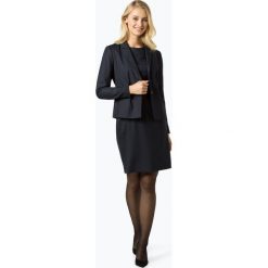 Apriori - Blezer damski – Coordinates, niebieski. Niebieskie bolerka i narzutki damskie Apriori, bez wzorów, z materiału, bez rękawów. Za 579,95 zł.