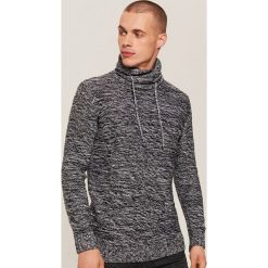 Melanżowy sweter - Szary. Szare swetry klasyczne męskie marki House, l. Za 99,99 zł.