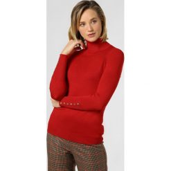 Marie Lund - Sweter damski, czerwony. Czerwone swetry damskie Marie Lund, bez wzorów, eleganckie, bez rękawów, bez kaptura. Za 159,95 zł.