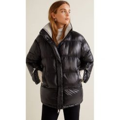 Mango - Kurtka Bic. Czarne bomberki damskie Mango, l, z materiału. Za 349,90 zł.